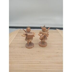 2 Vintage Erzgebirge Blank Angels